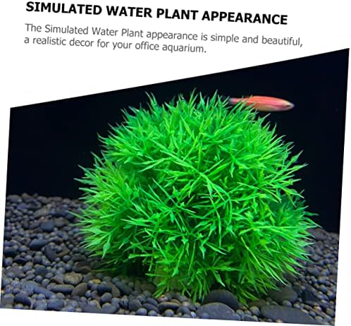 PATKAW 30 Db műfüves Labdát a Víz a Növények Zöld akvárium Műanyag