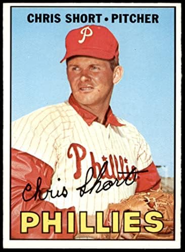 1967 Topps 395 Chris Rövid Philadelphia Phillies (Baseball Kártya) EX Phillies