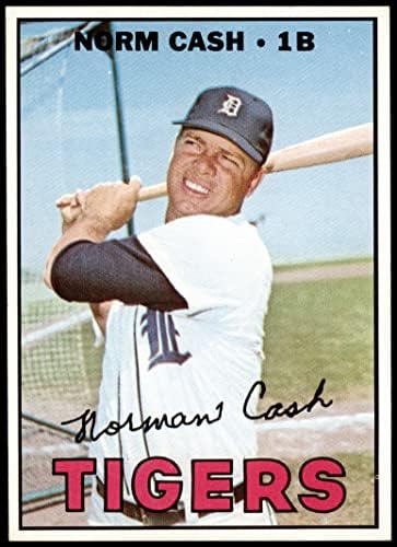 1967 Topps 540 Norm Készpénz Detroit Tigers (Baseball Kártya) NM+ Tigris