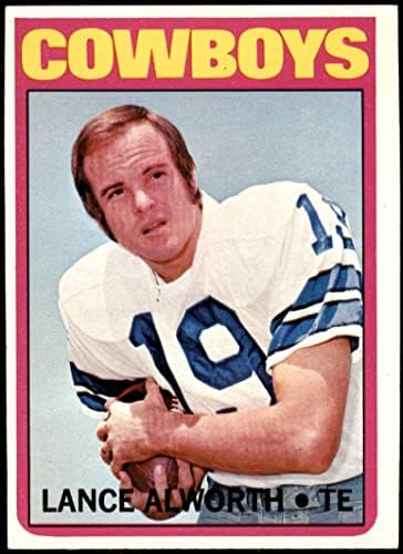 1972 Topps 248 Lance Alworth Dallas Cowboys (Foci Kártya) EX Cowboyok