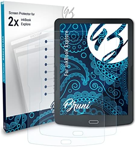 Bruni képernyővédő fólia Kompatibilis inkBook Fedezze fel Védő Fólia, Crystal Clear Védő Fólia (2X)