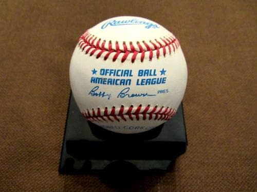 Ken Griffey Jr Seattle Mariners Vörösök Hof Aláírt Auto Vintage Oal Baseball Psa Sb - Dedikált Baseball