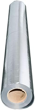 Amerikai Energy Termékek 275 sqft Alumínium Fólia KÉTOLDALAS SZILÁRD Akadály Szigetelés Szauna párazáró (3ft x 91.66 ft)
