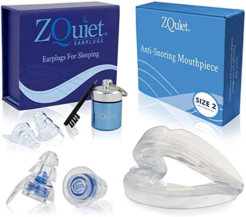 ZQuiet Anti-Horkolás Megoldás: Comfort Méret 2 Fúvókát (Törlés) + Zajcsökkentés Füldugó