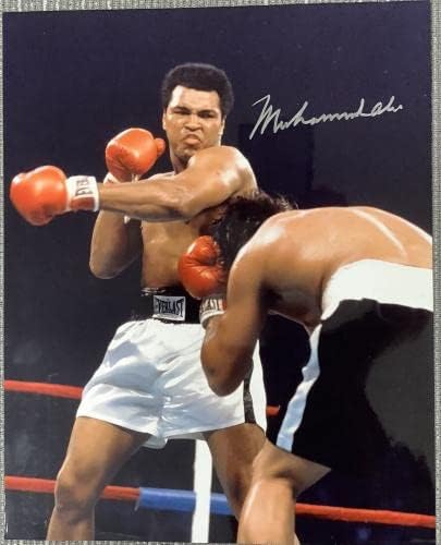 Muhammad Ali Aláírt Fotó 16x20 Autogramot Boksz A Legnagyobb Evangelista SZÖVETSÉG - Dedikált Boksz Fotók