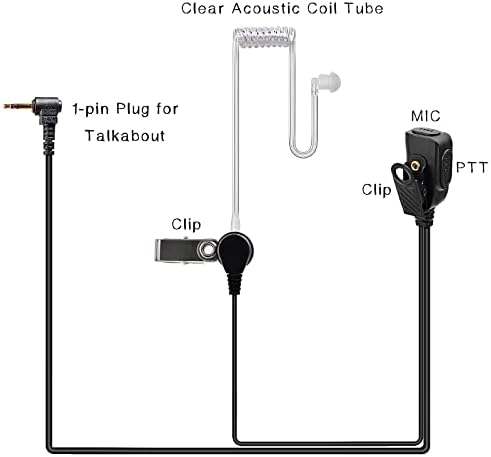 Walkie Talkie a Fülhallgatót Motorola Mondják, Rádió T800 T600 T460, Két Rádió Fülhallgató fülhallgató Mikrofon Tisztán Akusztikus