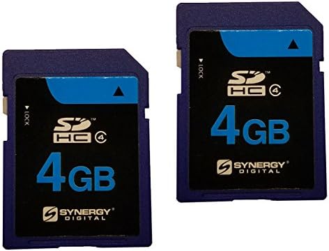 Toshiba Camileo B10 Kamera Memória Kártya 2 x 4GB Secure Digital High-capacity (SDHC) Memória Kártya (1 Twin Pack)