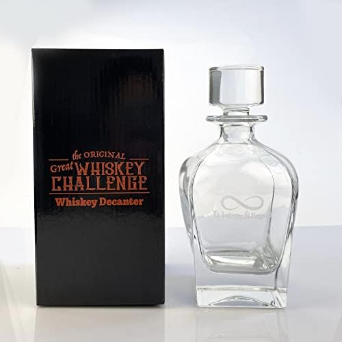 Nagy Whiskey Kihívás, Hogy Infinity & Beyond' Infinity Üveg Palack - Bourbon Whisky Szellemek, Rum, Vodka Üveg 700ml