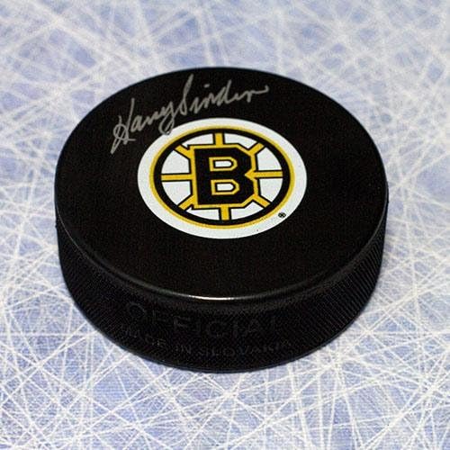 Harry Sinden Boston Bruins Dedikált Jégkorong - Dedikált NHL Korong