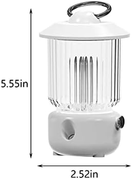Delarsy 0M02A1 Retro Lámpa Párologtató Fokozatmentes Dimmingair Humidifier5/10 Óra Automatikus Stop Párásító Használható
