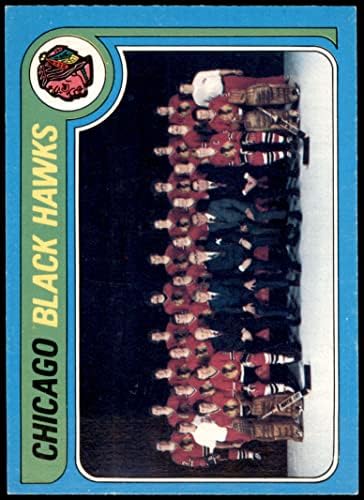 1979 O-Pee-Chee -247 Blackhawks Csapata Lista Chicago Blackhawks (Hoki-Kártya) NM Blackhawks