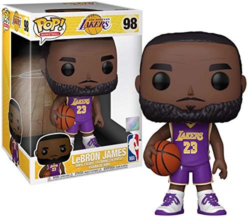 Funko POP NBA: a Lakers - 10 Lebron James(Lila Jersey)