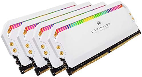Corsair Dominator Platinum RGB 64 gb-os (4x16GB) DDR4 3200MHz C16 Asztali Memória (12 Ultra Fényes CAPELLIX RGB Led-ek, Szabadalmaztatott