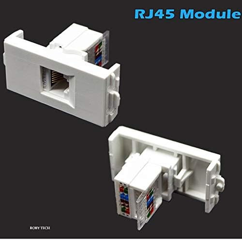 Fali Tányér, 2 RJ45 + HDMI Modulok,Keystone Jack Csatlakozók/Csatlakoztassa Fali Előlap Takarja a Kábelezési Rendszer (Type118C)
