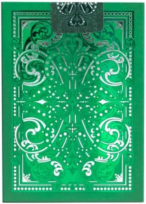 Kerékpár Jacquard Prémium Kártya, Ezüst, Smaragd Zöld, 1 Pakli