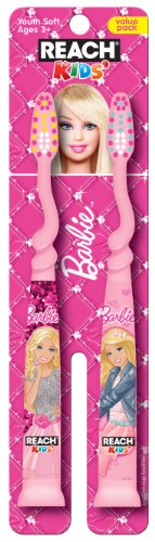 Reach Barbie Puha Value Pack Ifjúsági Fogkefe, 2 Szám