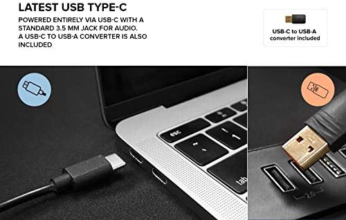 Kreatív Kavicsos V2 - Minimalista 2.0 USB-C Hajtott Asztali Hangszóró, 3,5 mm-es AUX-in, Akár 8W RMS Teljesítmény, Számítógép,