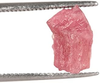GEMHUB Gyógyító Kristály Durva AAA+ Rózsaszín Turmalin Kő kis 2.60 Ct. Laza Drágakő A Vezeték Csomagolás, Díszítés