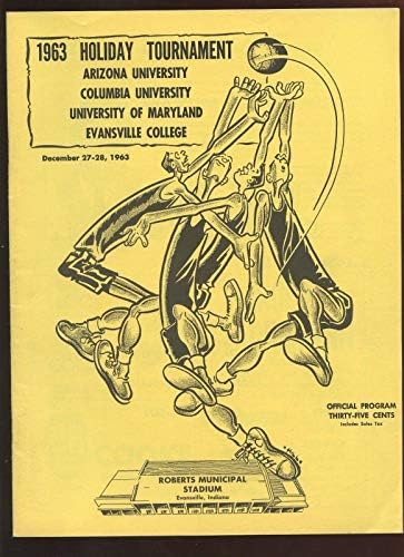 December 1963 NCAA Basketball Program Ünnep Verseny EXMT - Főiskolai Programok