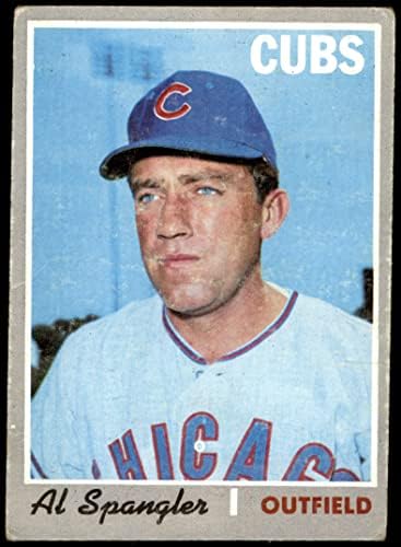 1970 Topps 714 Al Spangler Chicago Cubs (Baseball Kártya) FAIR Cubs