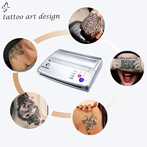 Az Élet Alapja Tetoválás Át Stencil Gép Ezüst & Tetoválás Transzfer Papír 50 Lap