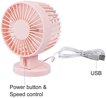 SUIWO WLXP Kézi Ventilátor, Íróasztal, Ventilátor, Hordozható USB-Fan Mini Asztal, Hűtő ventilátor USB Dual-Levél Mini Ventilátor