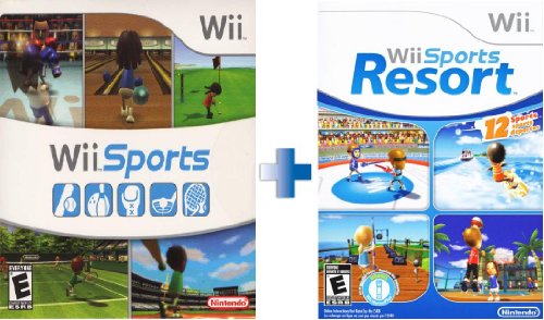 Wii Sports Játék + Wii Sports Resort Játék [Wii]