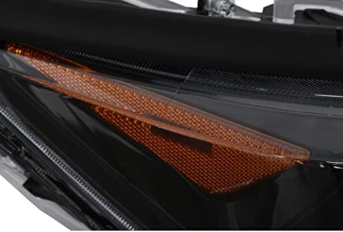 SkyMaxFit LED Fényszóró Fényszóró Szerelvény Kompatibilis 2019 2020 2021 Toyota RAV4 LE XLE Utas Oldalán
