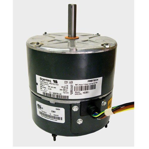 OEM Korszerűsített GE 1/5 HP 208-230v ECM Kondenzátor Ventilátor Motor 5SME39HLHY15