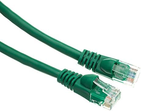 CableWholesale Cat6 Ethernet Kábel, 24AWG, RJ45 Arany Lemez Csatlakozó, ETL, 4 Pár Sodort Réz, Snagless Penész Boot Árnyékolatlan