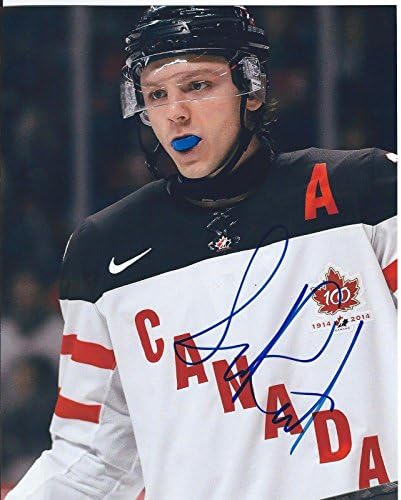 Sam Reinhart Aláírt 2015 Csapat Kanada Világ Juniors 8x10 Fotó - Dedikált NHL-Fotók